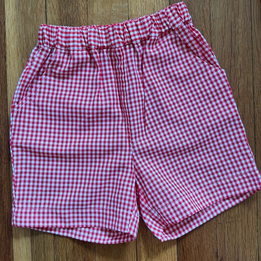 Anavini red white shorts 3t NWOT